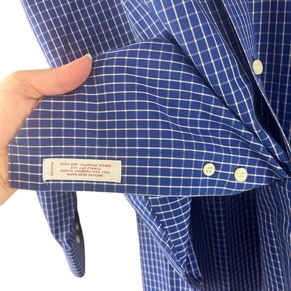 Brooks Brothers 346 The Original Polo LS Button Down Shirt 15.5-4/5 Regular Fit - Picture 6 of 7